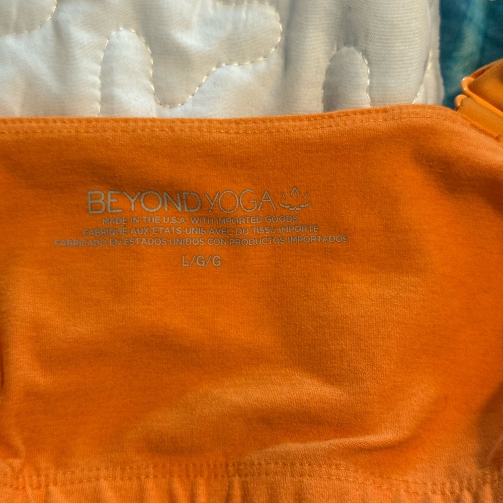 CycleBar Orange V-Neck Women’s Crop Tank Top - Picture 4 of 5